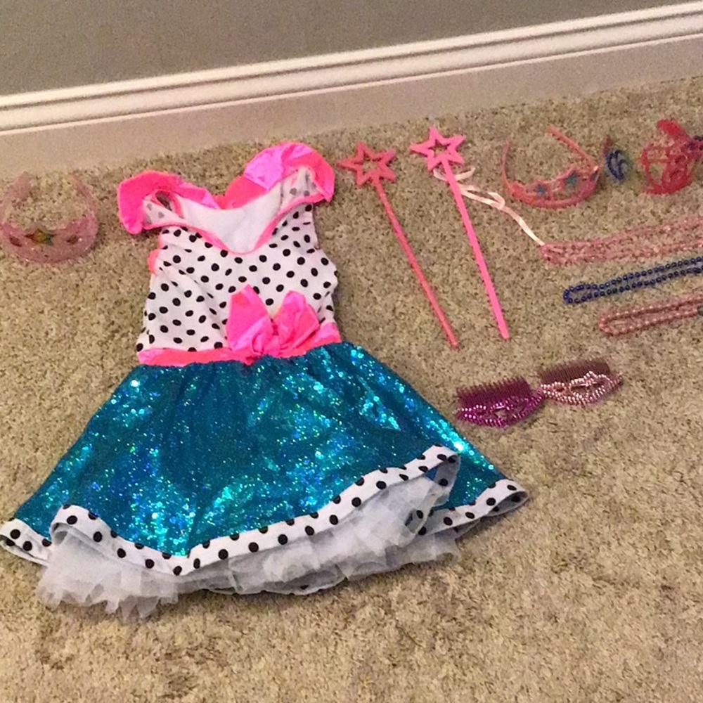 Kids pop dance costume